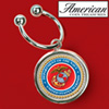 Marines JFK Key Ring