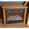 Cherry Electric Infrared Fireplace
