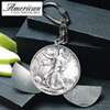 Walking Liberty Half Dollar Pocket Knife/ Keyring