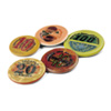 3 Authentic Monte Carlo Gaming Chips from the 1920