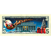 Jingle Bucks Colorized $5 Bill