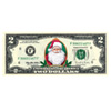 Merry Money Colorized $2 Bill