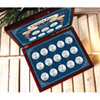 1986-2007 Brilliant Uncirculated American Silver Eagle Collection in Wood Box