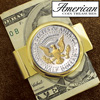 JFK Half Dollar President Seal Money Clip