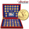 Complete Gold State Quarters