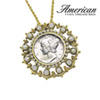Silver Mercury Dime Pendant