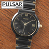 Pulsar Black Ion Watch
