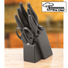 7 Piece Ceramic Knife Set with Block