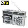 QFX AM/FM/SW Cassette Radio