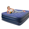 Queen Raised Air Bed with Coil