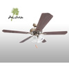 Aloha Antique Brass Ceiling Fan - 52 inch
