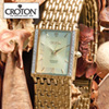 Croton 24 Diamond Gold Watch