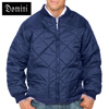 Quilted Zip Jacket - Navy