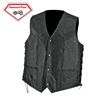 Pebble Grain Leather Vest