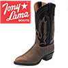 Tony Lama Chocolate Taurus Boots