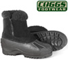 Coggs Black Womens Winter Boots