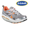 White/Orange Dr. Scholl