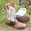 Rocky White Boots