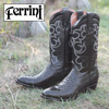 Ferrini Python Boots - Black