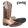 Lizard Saddle Vamp Boots