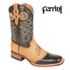 Ferrini Teju Lizard Boots - Black