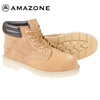Amazonian Steel Toe Work Boots - Wheat