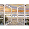 Elongated Window On Canvas