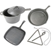 5pc Cast Iron Cookware Set