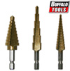 3 Piece Step Drill Bit Set