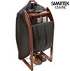 Mahogany Clothes Valet Stand