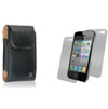 Premium Leather Vertical Case