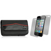 Premium Leather Vertical Cell Phone Case
