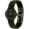Orbital Collection Ceramic Swiss Watch Reentry Black - Women