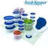 37 Piece Fresh Keeper� Set with Blue Lids