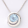 Blue Topaz Necklace