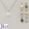 Tear Drop Pearl Necklace Set