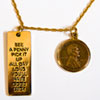 Lincoln Wheat-Ear Penny Pendant