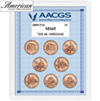 2009 P & D Lincoln Bicentennial Pennies Graded MS65