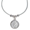 Sterling Silver Barber Dime Pendant