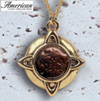 Widows Mite Gold-Tone Pendant