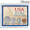 USA Four Most Famous Coins