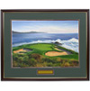 Pebble Beach #7 Framed Art