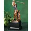 Swinging Golfer Statue