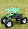 Tractor Seat on Wheels