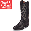 Tony Lama Black Caiman Boots