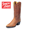 Brown Ostrich Boots