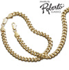 Oval Curb 14k Gold Necklace and Bracelet