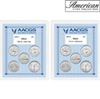 1999P & 1999D Statehood Quarters Graded MS63 Brilliant Uncirculated