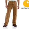 Carhartt® Washed Duck Work Dungaree - Brown