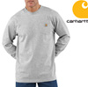 Carhartt® Long-Sleeve Workwear Shirt - Heather Gray